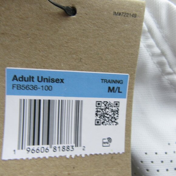 Nike Dri-FIT ADV Club Swoosh White Hat Cap Size M/L NEW - Picture 13 of 14